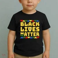 Black Lives Matter Equality Pride Melanin Toddler T-Shirt thumb 2