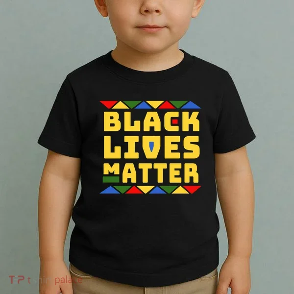Black Lives Matter Equality Pride Melanin Toddler T-Shirt