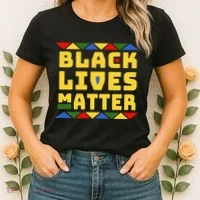 Black Lives Matter Equality Pride Melanin Women's T-Shirt thumb 2