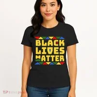Black Lives Matter Equality Pride Melanin Women's T-Shirt thumb 4