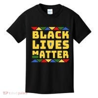 Black Lives Matter Equality Pride Melanin Kids T-Shirt thumb 0