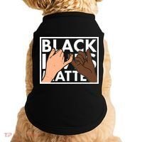 Black Lives Matter Linking Pinkies Unity Doggie Tank thumb 0