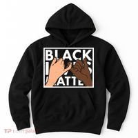 Black Lives Matter Linking Pinkies Unity Hoodie thumb 0
