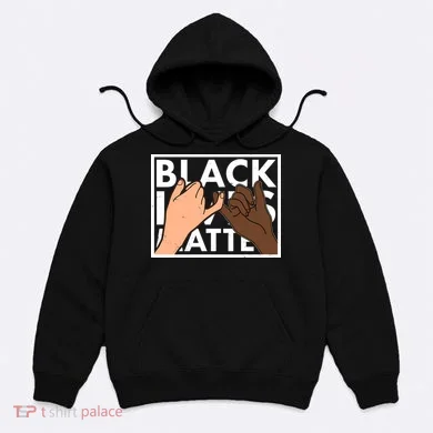 Black Lives Matter Linking Pinkies Unity Hoodie