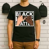 Black Lives Matter Linking Pinkies Unity T-Shirt thumb 6