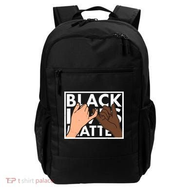 Black Lives Matter Linking Pinkies Unity Backpack