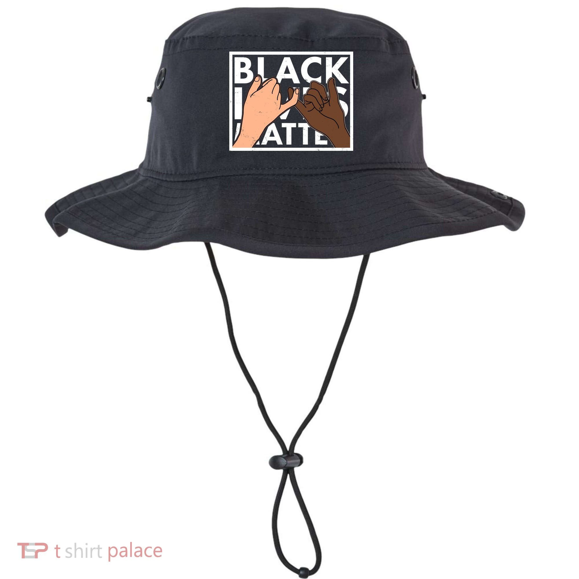 Black Lives Matter Linking Pinkies Unity Bucket Hat