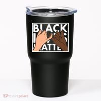 Black Lives Matter Linking Pinkies Unity Tumbler thumb 0