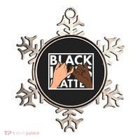 Black Lives Matter Linking Pinkies Unity Ornament thumb 0