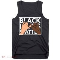 Black Lives Matter Linking Pinkies Unity Tank Top thumb 0