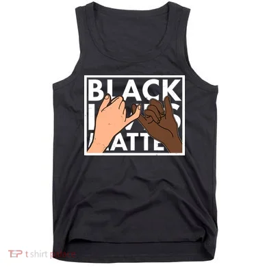 Black Lives Matter Linking Pinkies Unity Tank Top