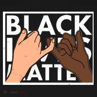 Black Lives Matter Linking Pinkies Unity Tank Top thumb 6