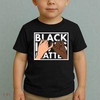 Black Lives Matter Linking Pinkies Unity Toddler T-Shirt thumb 2