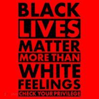 Black Lives Matter More Than White Feelings Santa Hat thumb 1