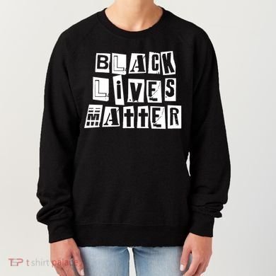 Black Lives Matter Note style  Women's Sweatshirt