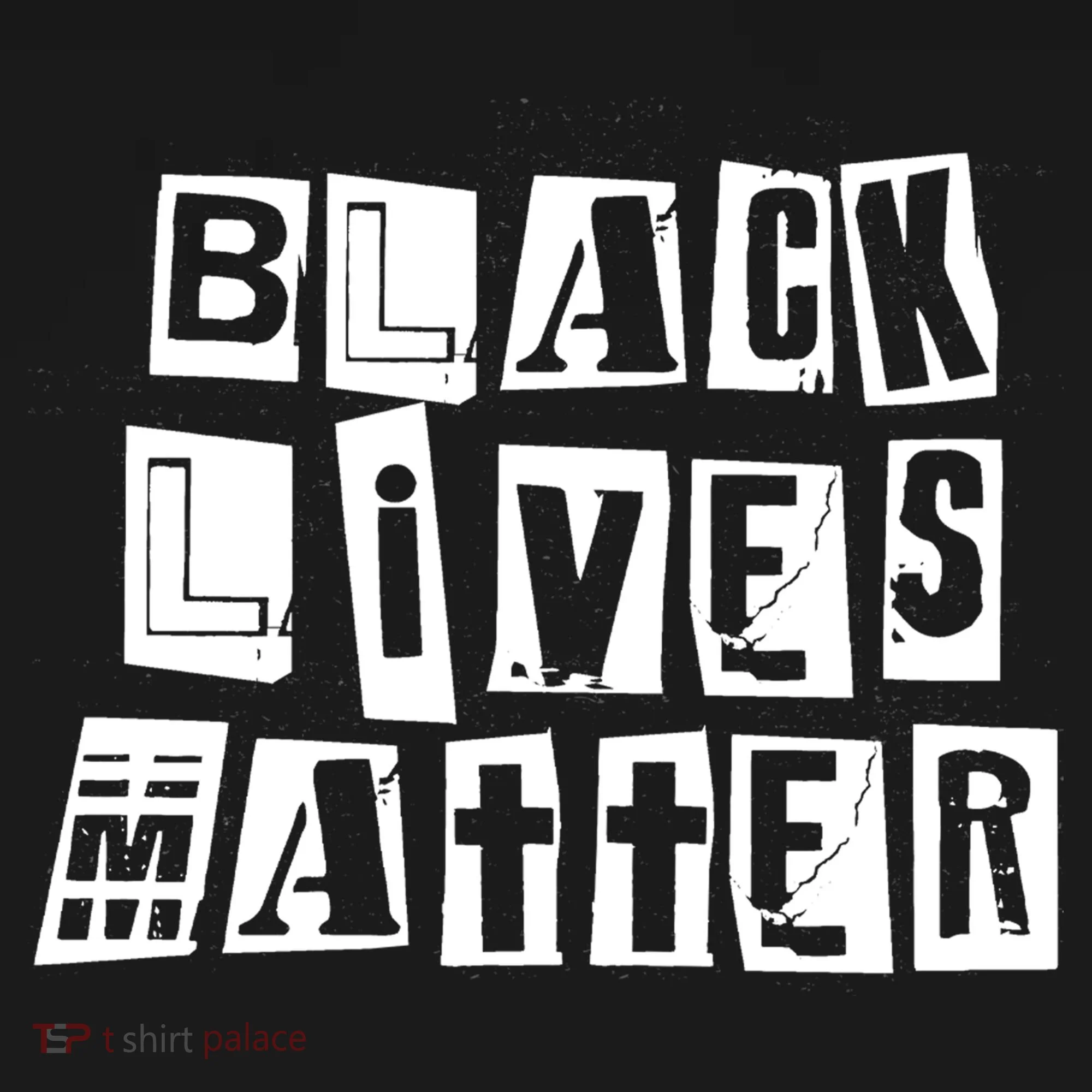 Black Lives Matter Note style  Doggie Tank
