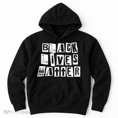 Black Lives Matter Note style  Hoodie