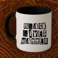 Black Lives Matter Note style  Coffee Mug thumb 2