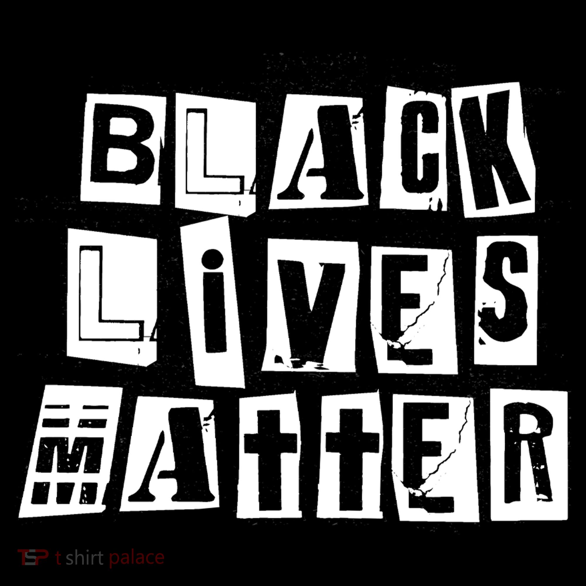 Black Lives Matter Note style  Coaster