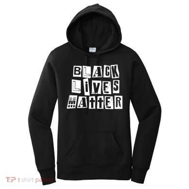 Black Lives Matter Note style  Women's Hoodie