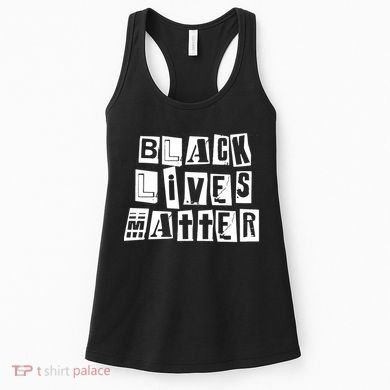 Black Lives Matter Note style  Women's Tank Top