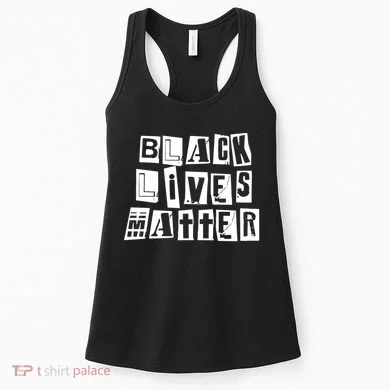 Black Lives Matter Note style  Women's Tank Top