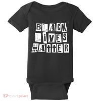 Black Lives Matter Note style  Baby Bodysuit thumb 0