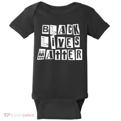 Black Lives Matter Note style  Baby Bodysuit