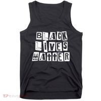 Black Lives Matter Note style  Tank Top thumb 0