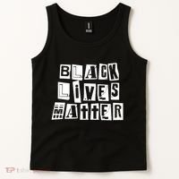 Black Lives Matter Note style  Tank Top thumb 2