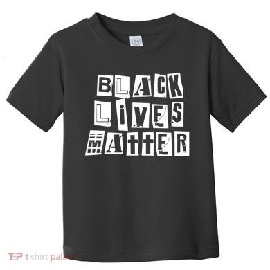 Black Lives Matter Note style  Toddler T-Shirt