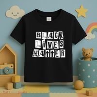 Black Lives Matter Note style  Toddler T-Shirt thumb 3