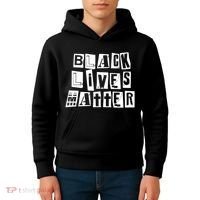 Black Lives Matter Note style  Kids Hoodie thumb 4