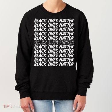Black Lives Matter Pattern Women's Sweatshirt