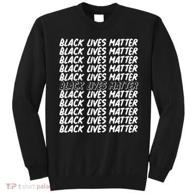 Black Lives Matter Pattern Sweatshirt
