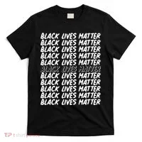 Black Lives Matter Pattern T-Shirt thumb 0