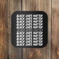Black Lives Matter Pattern Coaster thumb 0