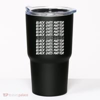 Black Lives Matter Pattern Tumbler thumb 0