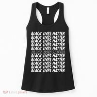 Black Lives Matter Pattern Women's Tank Top thumb 0