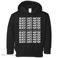 Black Lives Matter Pattern Toddler Hoodie thumb 0