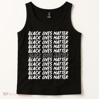 Black Lives Matter Pattern Tank Top thumb 2