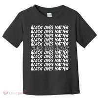 Black Lives Matter Pattern Toddler T-Shirt thumb 0