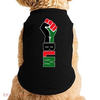 Black Lives Matter Power Fist Doggie Tank
