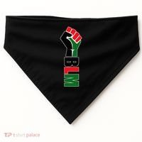 Black Lives Matter Power Fist USA-Made Doggie Bandana thumb 0