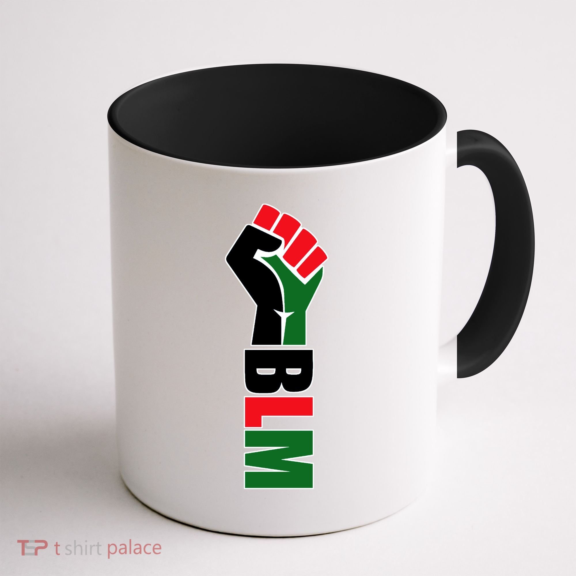 Black Lives Matter Power Fist Coffee Mug
