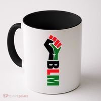 Black Lives Matter Power Fist Coffee Mug thumb 0