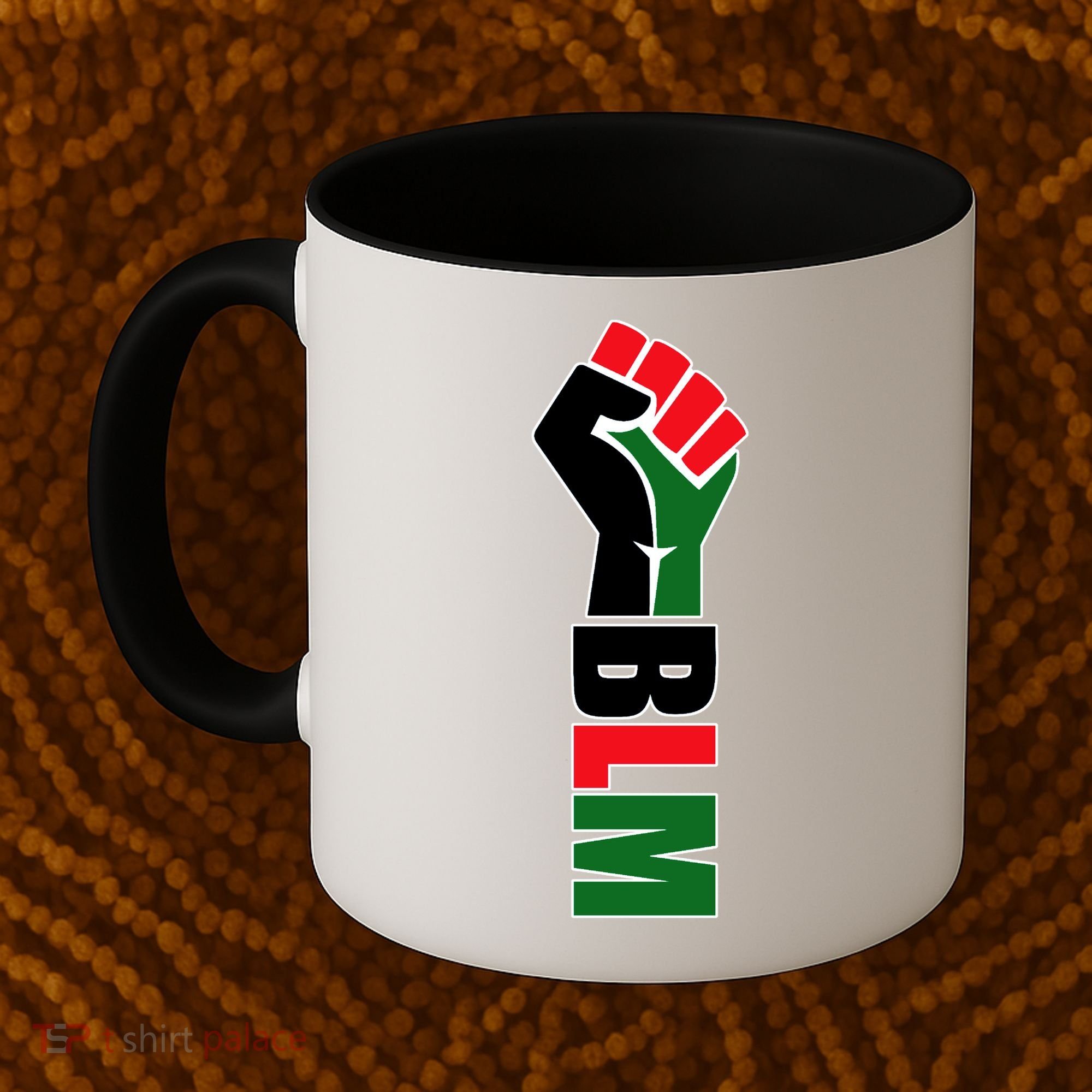 Black Lives Matter Power Fist Coffee Mug