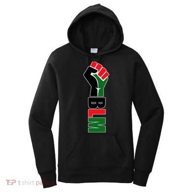 Black Lives Matter Power Fist Women's Hoodie