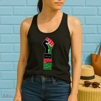 Black Lives Matter Power Fist Women's Tank Top thumb 2