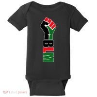 Black Lives Matter Power Fist Baby Bodysuit thumb 0